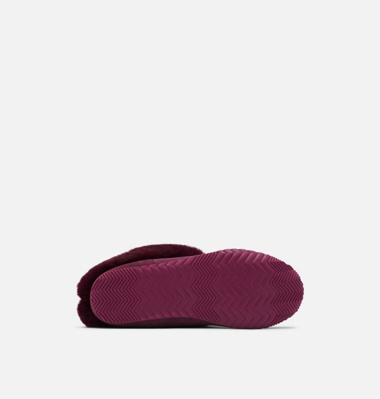 Womens Slippers Purple - Sorel Go™ - Coffee Run - 025163-ZSN